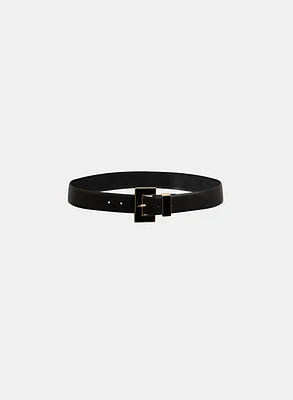 Rectangular Buckle Belt