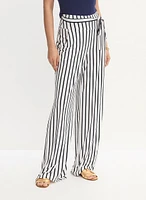 Joseph Ribkoff - Striped Wide Leg Pants