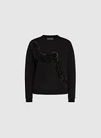 Sequin Detail Sweatshirt