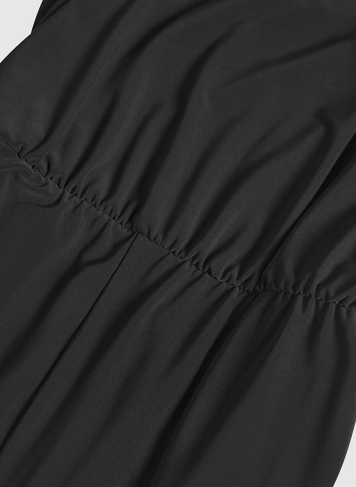 Strapless Jersey Jumpsuit