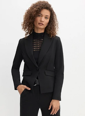 Single-Button Blazer