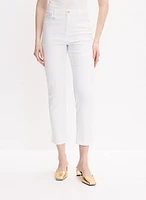 Straight-Leg Ankle Jeans