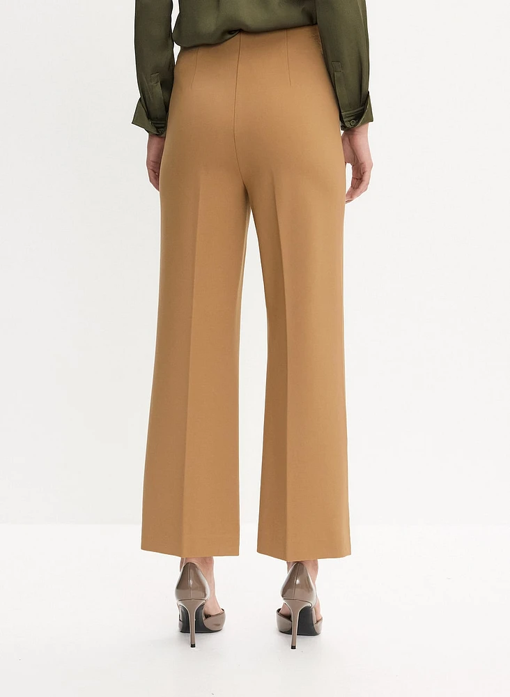 Wide Leg Culotte Pants