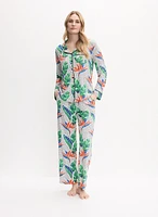 Simon Chang - Tropical Print Pyjama Set