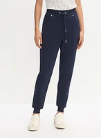 Drawstring Waist Pull-On Pants