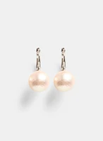 Ball Pendant Drop Earrings