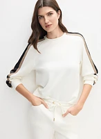 Contrast Stripe Top