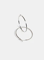 Thin Hoop Earrings