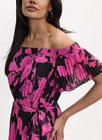 Joseph Ribkoff - Pleated Floral Dress