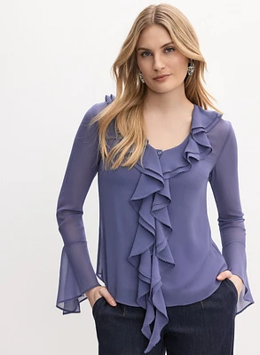 Ruffle Detail Blouse