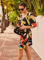 Abstract Leaf Dress