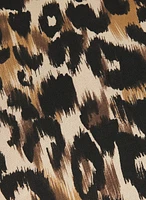 Leopard Print Pullover Top