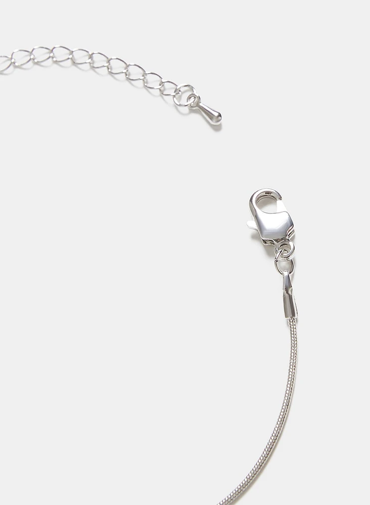 Cubic Zirconia Pendant Necklace