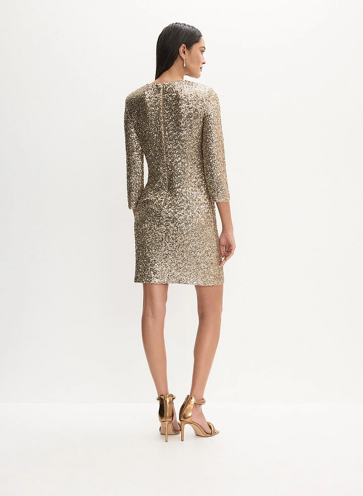 Sequin Embellished Dress