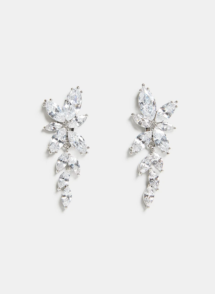 Cubic Zirconia Stud Earrings