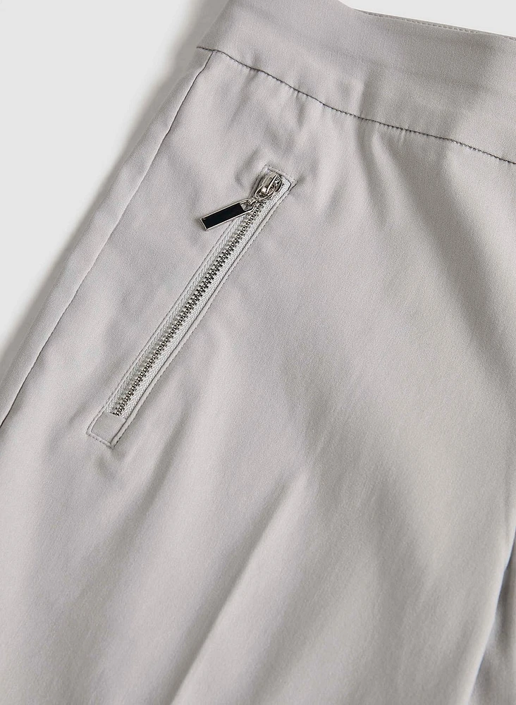 Capri taille haute à enfiler