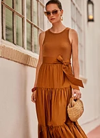 Tiered Maxi Dress
