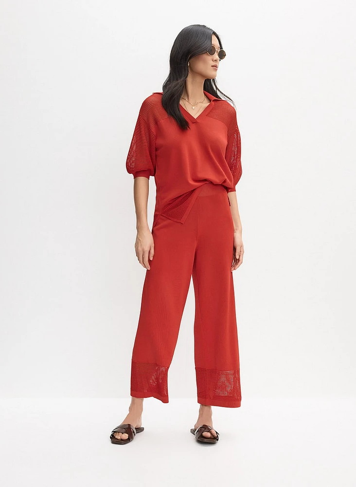 Joseph Ribkoff - Wide-Leg Pull-On Pants