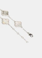Bracelet à trèfles en résine