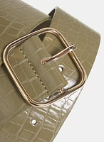 Crocodile Embossed Belt
