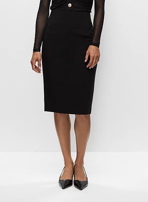 High Waist Pencil Skirt