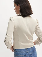 Joseph Ribkoff - Satin 3/4 Sleeve Jacket