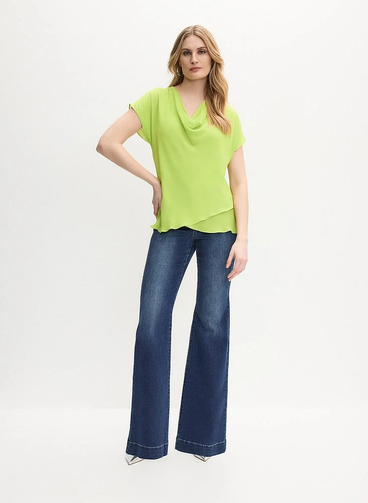 Joseph Ribkoff - Tulip Hem Blouse