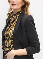 Blazer ouvert à manches 3/4