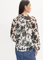 Floral Print Blouse