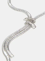Baguette Y Necklace