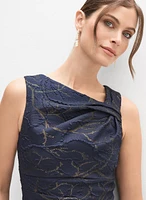 Asymmetrical Neck Dress