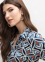 Abstract Print Top