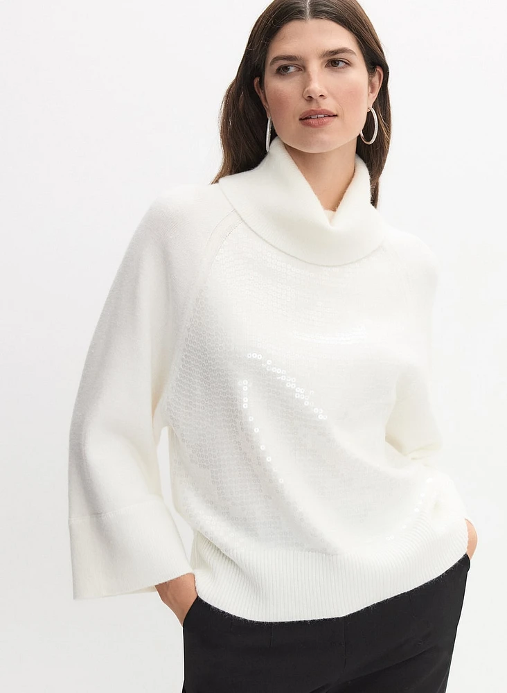 Joseph Ribkoff - Tonal Sequin Sweater