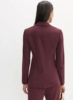 Satin Trim Tuxedo Jacket