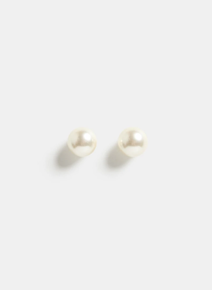 Pearl Stud Earrings