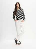 Stripe Knit Pullover