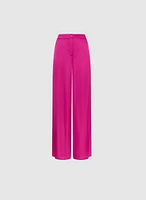 Satin Wide Leg Pants