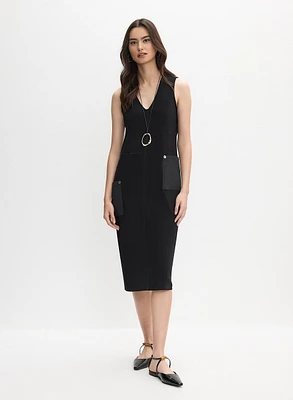 Joseph Ribkoff - Pocket Knit Dress