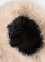 Faux-Fur Cloche Hat