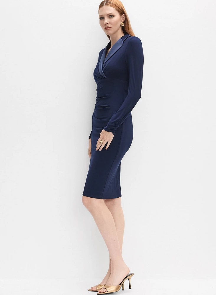 Ruched Jersey Dress