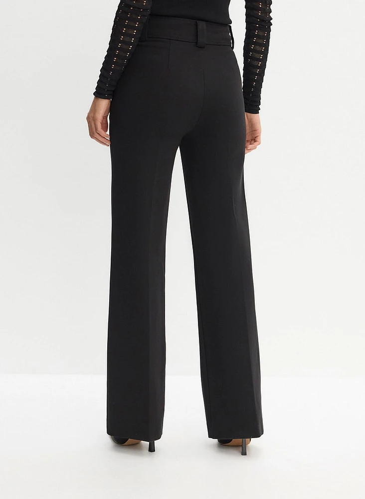 High-Waist Wide-Leg Pants