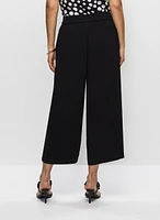 Pantalon ceinturé à enfiler