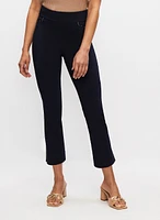 Pull-On Slim Leg Capris