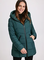 Hooded Puffer Coat