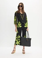 Joseph Ribkoff - Floral Chiffon Blouse