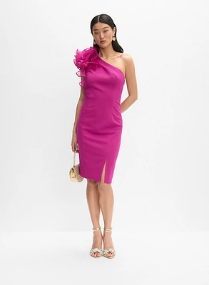 Robe à bretelle unique