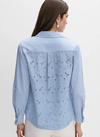 Cotton Embroidered Blouse