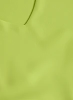 Essential Sleeveless V-Neck Blouse