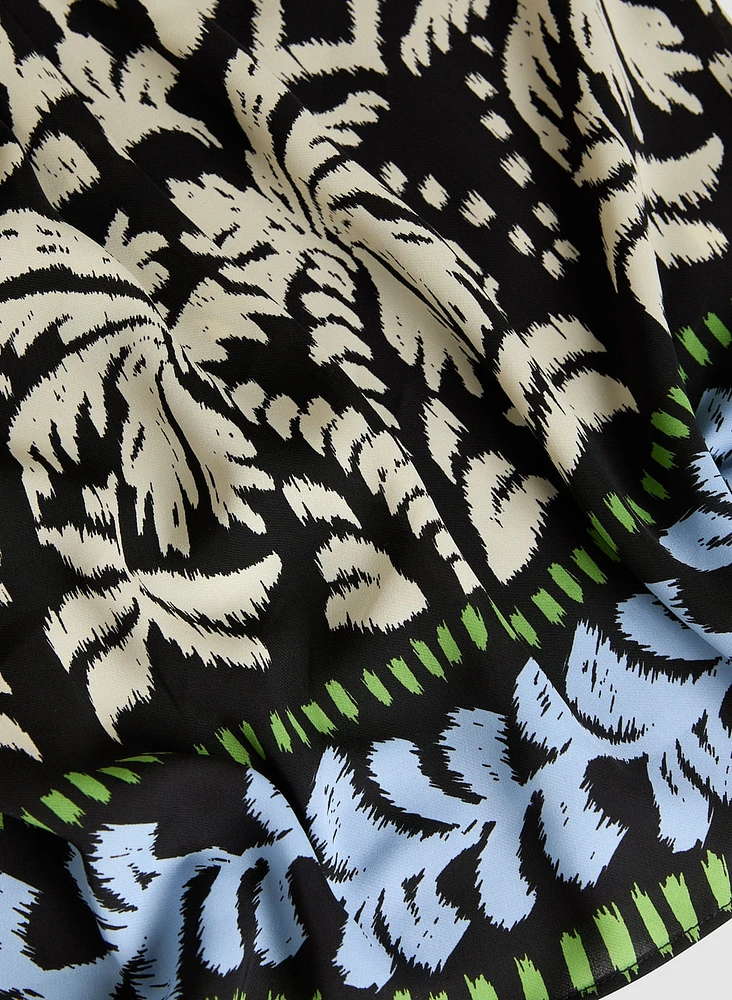 Palm Print Top