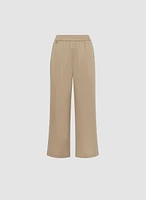 Tencel Pull-On Culotte Pants